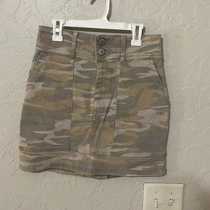 Express Camo Skirt